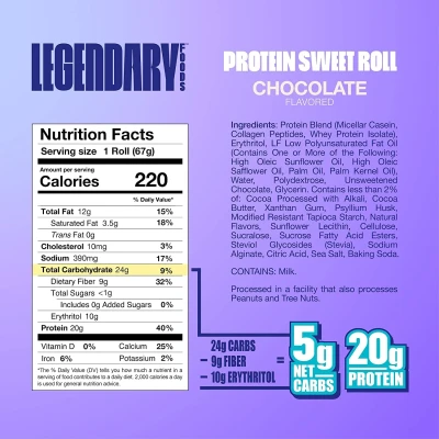 Legendary Protein Sweet Rolls - Chocolate