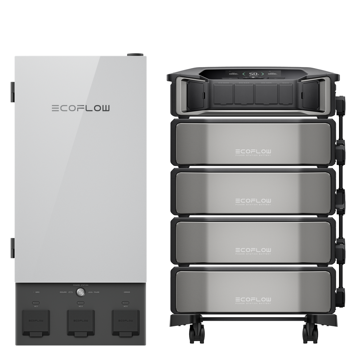 Delta Pro Ultra(1*inverter+ 4*Battery)+SHP2