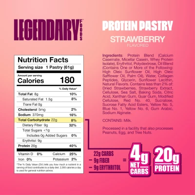 Legendary Protein Pastry - Strawberry