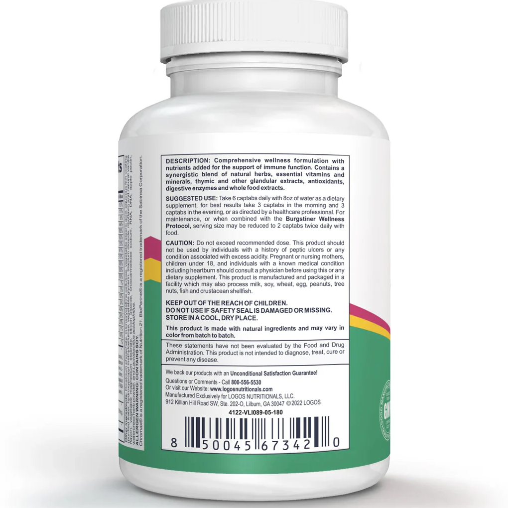 Complete Thymic Formula (180 Captabs)