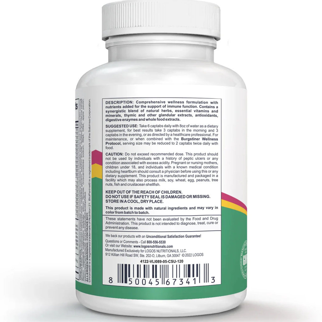Complete Thymic Formula (120 Captabs)