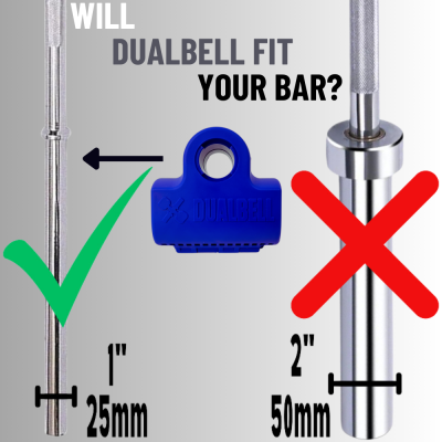 Dualbell Superset Bundle- Blue/No Collar