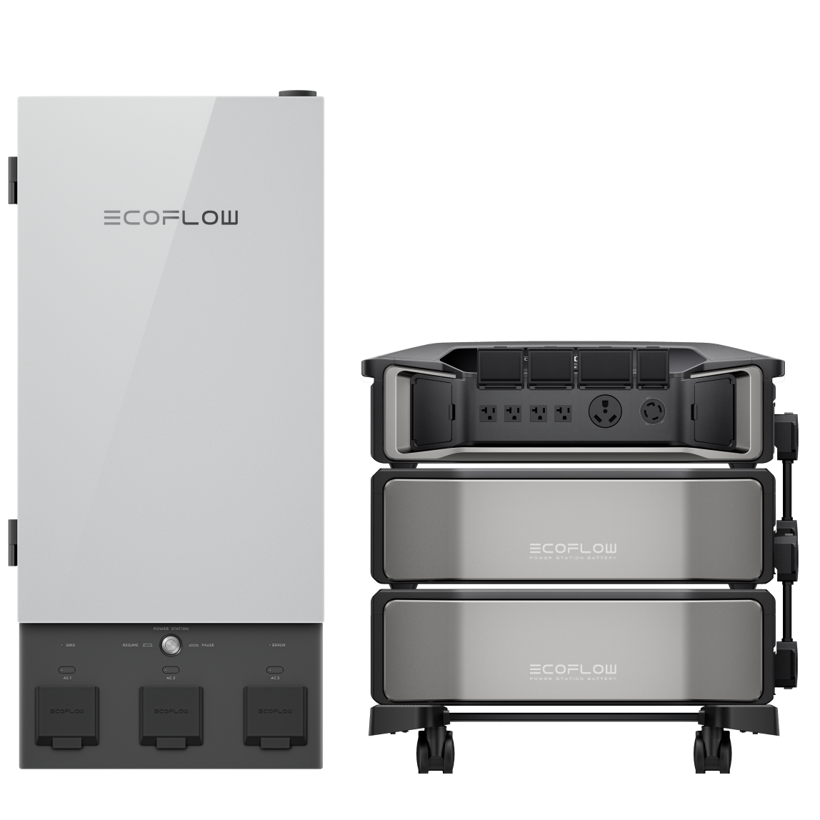 Delta Pro Ultra(1*inverter+ 2*Battery)+SHP2