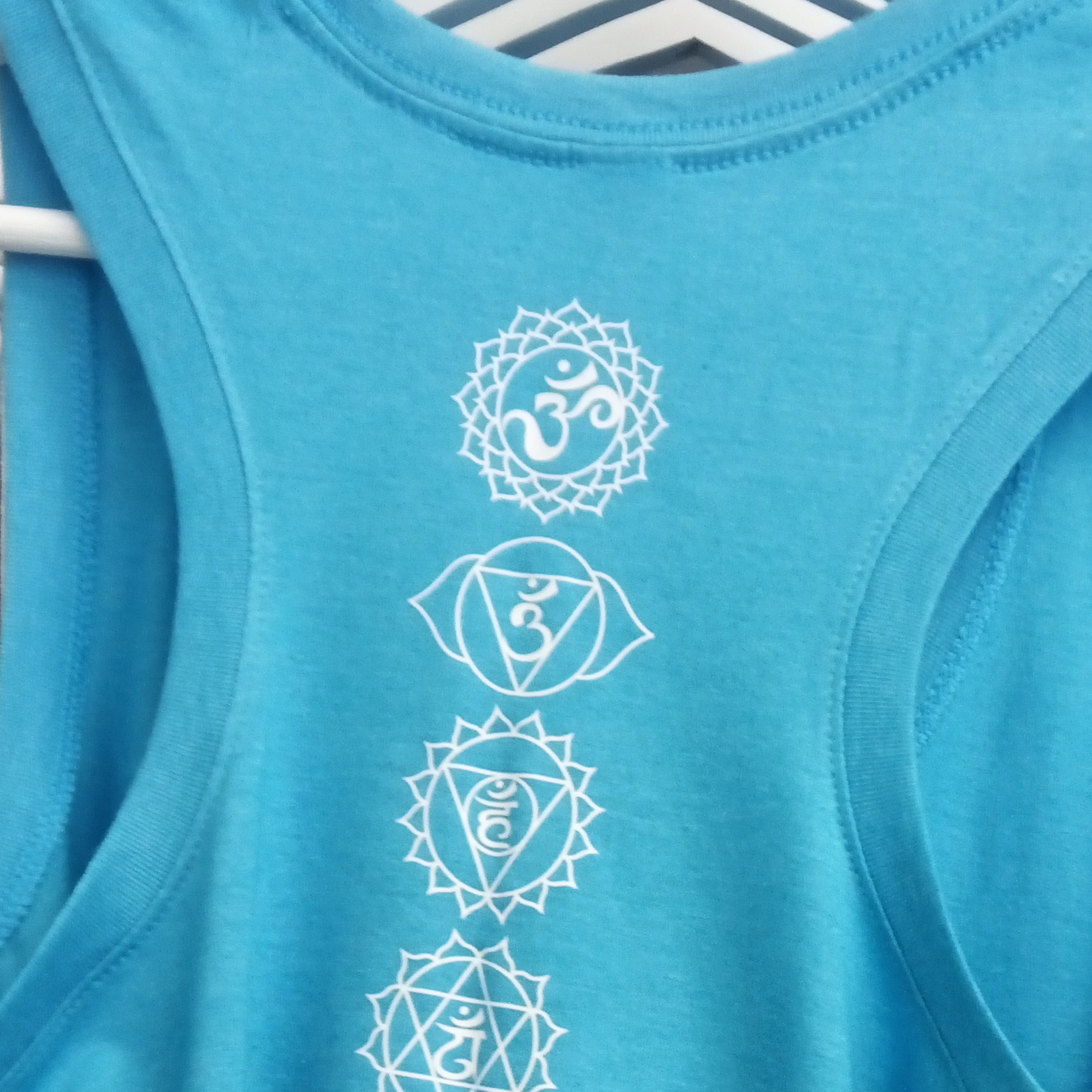 L/Turquoise Chakra Tank