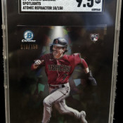 2023 Bowman Chrome Corbin Carroll /150 Atomic Spotlight Rookie Card