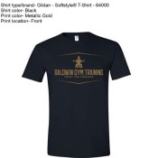 Baldwin Gym T-Shirt