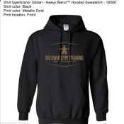 Baldwin Gym Sweatshirt