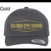 Baldwin Gym Hat (Heather Gray/Gold)